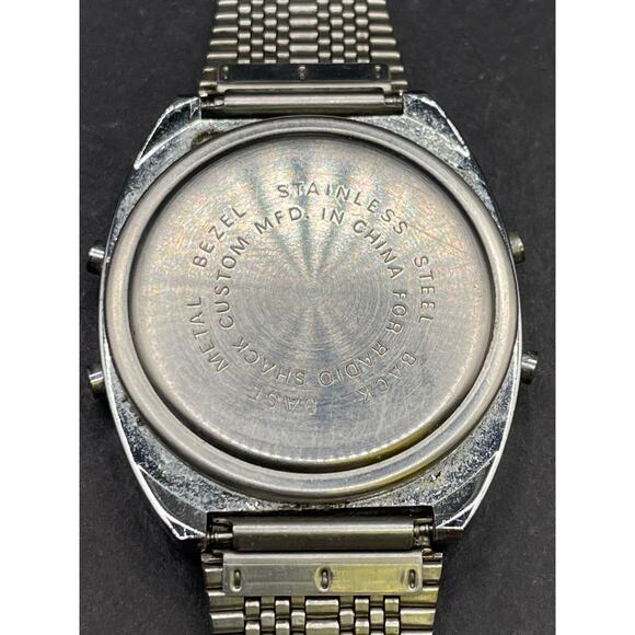 Vintage 1980\'s Micronta Alarm Chronograph Watch Digital LCD Stainless Steel main image 8